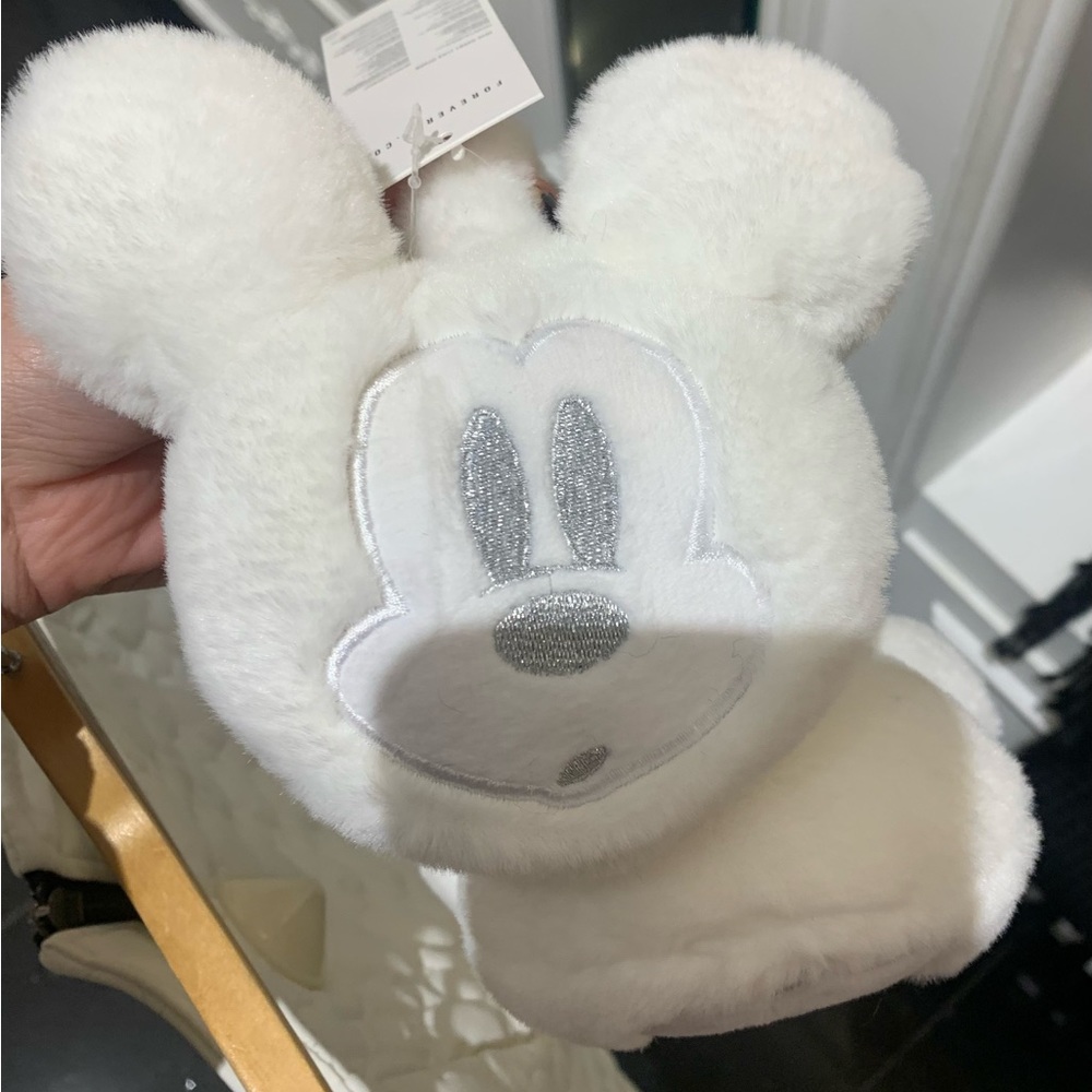 Disney Mickey Mouse ear muffs x Foever21 Last one! - Picture 3 of 9